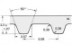 140 XL 037 �=09,53mm Megadyne reme� ozuben�